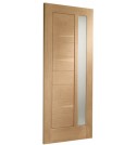 Modena Double Glazed External Oak Door (Dowelled) with Obscure Glass